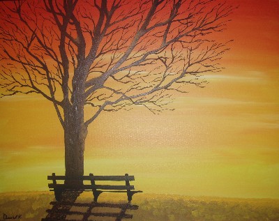 Sunset Bench